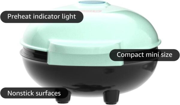 DASH Mini Maker Electric Round Griddle for Individual Pancakes - Image 2