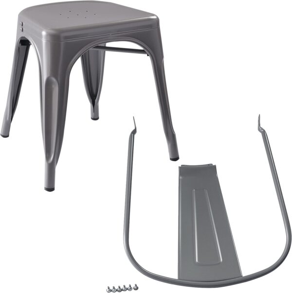 Amazon Basics Metal Dining Chairs - Image 2