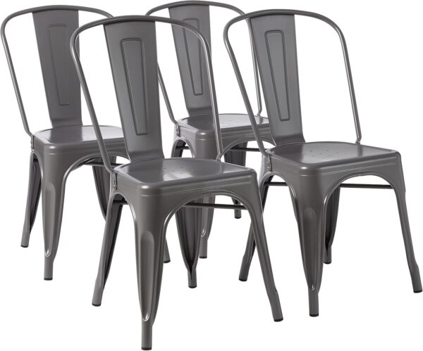 Amazon Basics Metal Dining Chairs