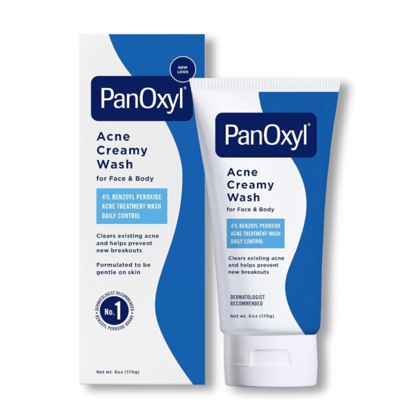 PanOxyl Antimicrobial Hydrating Acne Creamy Wash