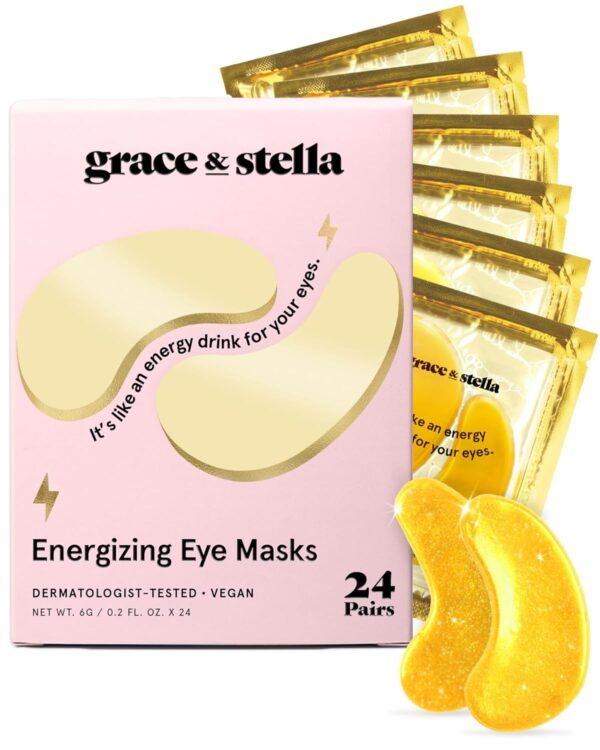 Grace & Stella Under Eye Mask for Dark Circles, Puffy Eyes