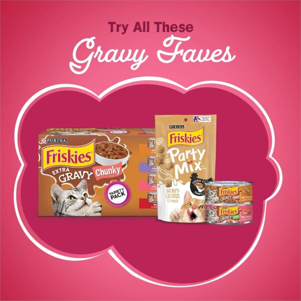 Purina Friskies Dry Cat Food Gravy Swirl'd With Flavors of Chicken - Image 3