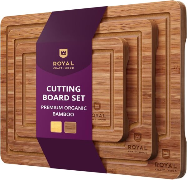 ROYAL CRAFT WOOD Wooden Cutting Boards for Kitchen