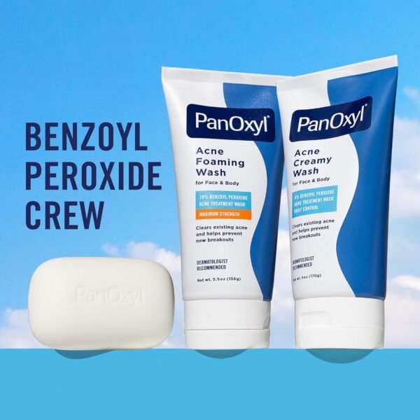 PanOxyl Antimicrobial Hydrating Acne Creamy Wash - Image 2