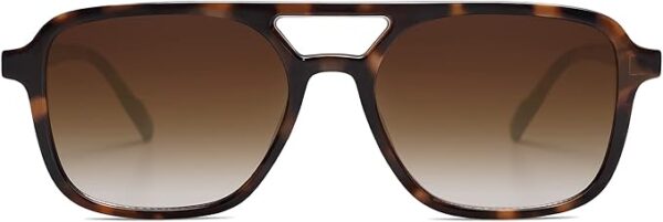 SOJOS Retro Aviator Sunglasses for Women Men - Image 2