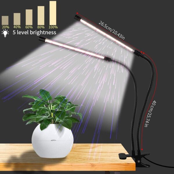 GooingTop LED Grow Light,6000K Full Spectrum - Image 4