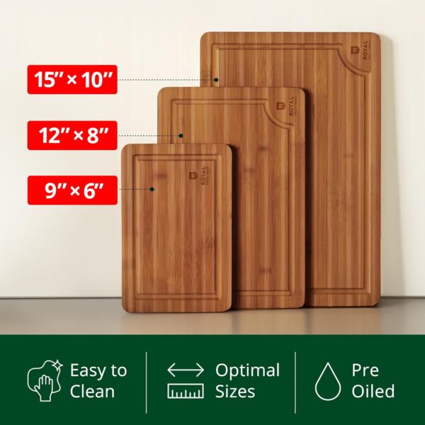 ROYAL CRAFT WOOD Wooden Cutting Boards for Kitchen - Image 2