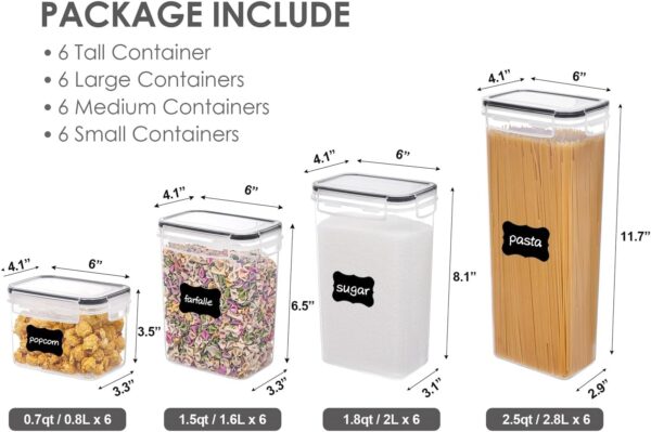 Airtight Food Storage Containers with Lids - Image 5