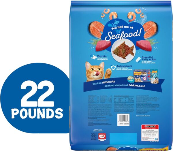 Purina Friskies Dry Cat Food, Seafood Sensations - Image 3